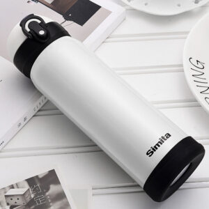 Gourde isotherme Noire 500 ml de 250 g en inox