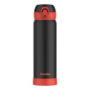 Gourde isotherme Noire 500 ml de 250 g en inox