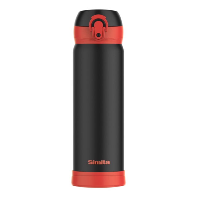 Gourde isotherme Noire 500 ml de 250 g en inox