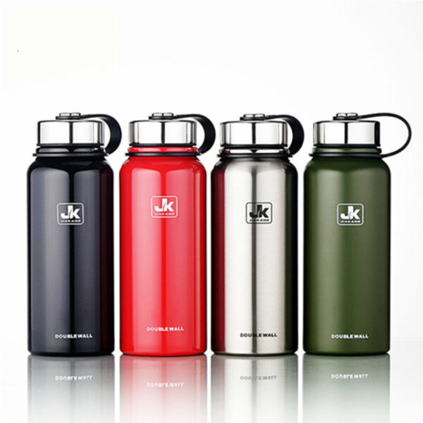 Gourde isotherme Inox à large ouverture