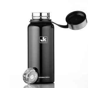 Gourde isotherme Inox à large ouverture, 800 à 1500 ml