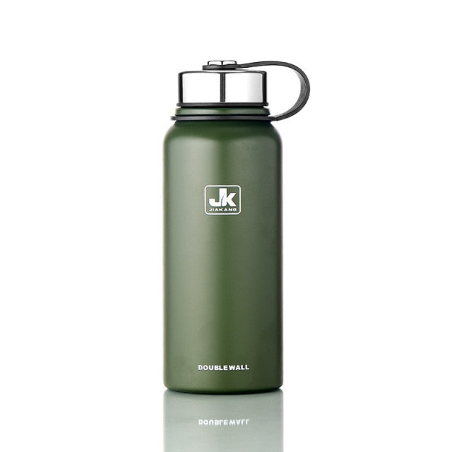 Gourde isotherme Inox à large ouverture, 800 à 1500 ml