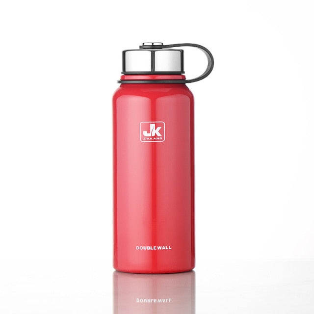 Gourde isotherme Inox à large ouverture, 800 à 1500 ml