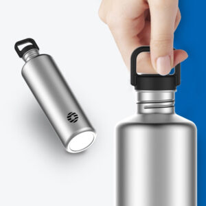 Gourde isotherme Métal en inox, de 500 ml à 2 L