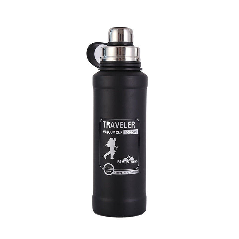 Gourde isotherme Randonnée en inox, 600 ou 800 ml