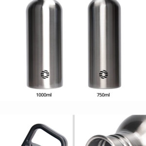 Gourde isotherme Métal en inox, de 500 ml à 2 L