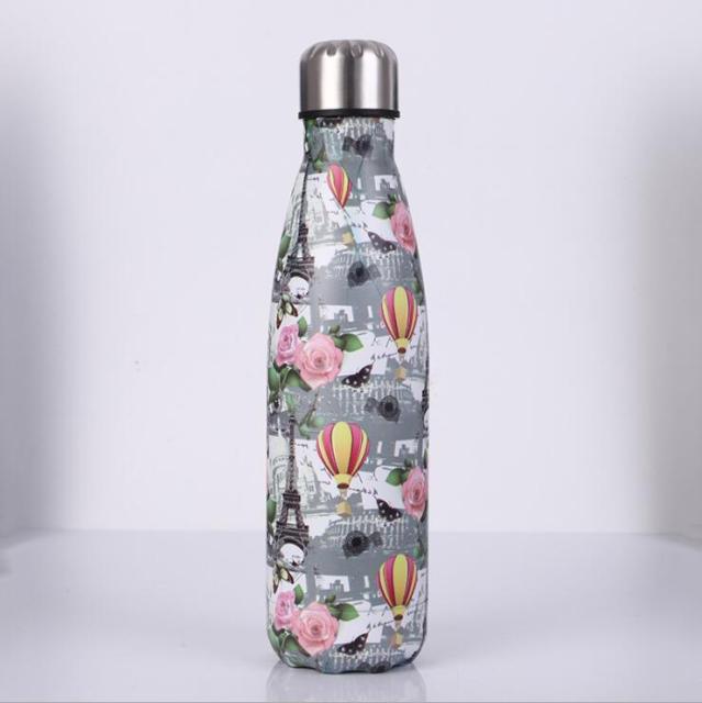 Bouteille isotherme Paris avec Tour Eiffel, 500 ml