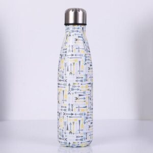 Bouteille isotherme Flèches, motif scandinave, 500 ml
