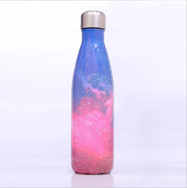 Bouteille isotherme Nébuleuse 500 ml aux couleurs astrales