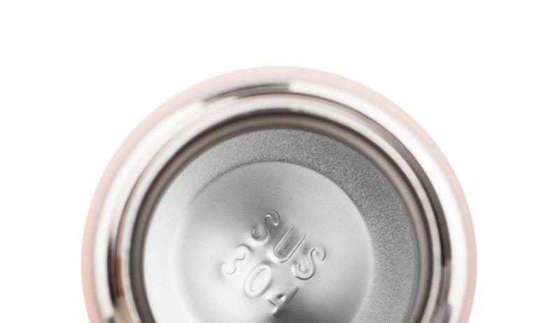 Gourde isotherme Fantaisie 200 ml, inox 304 en quatre coloris