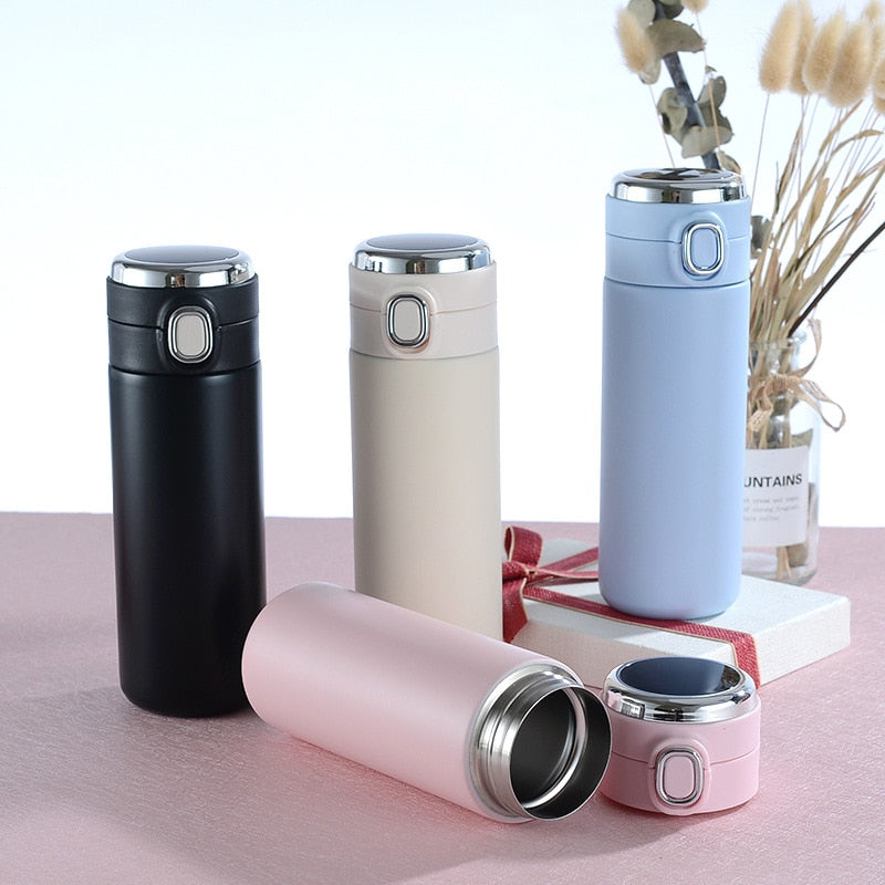 Gourde isotherme Intelligente avec écran LCD, 320 ou 420 ml
