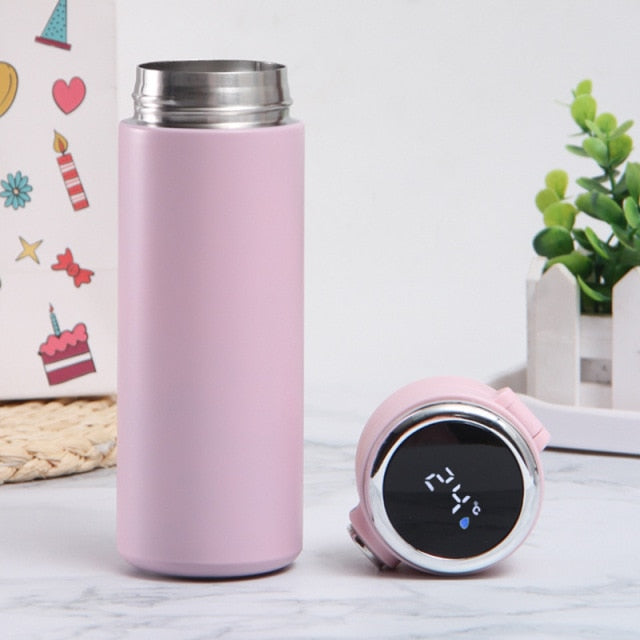 Gourde isotherme Intelligente avec écran LCD, 320 ou 420 ml