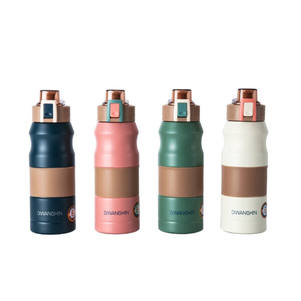 Gourde isotherme Voyage 500 ml à bec isolé anti-fuite