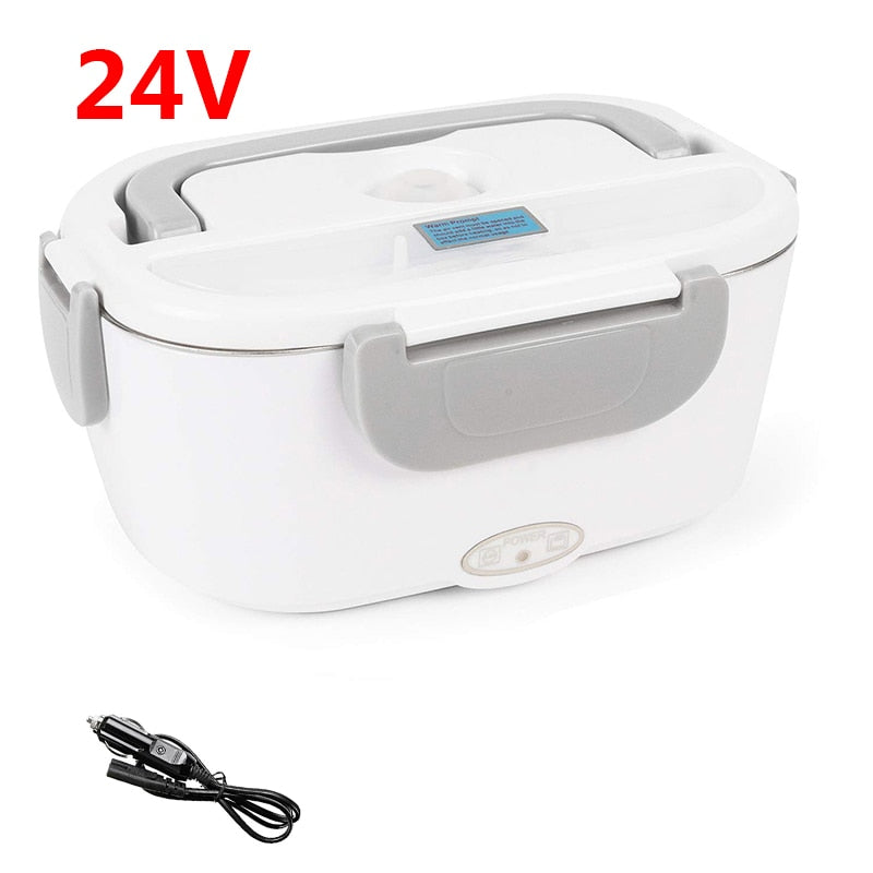 Gamelle chauffante pour camion 24 V, 1,5 L avec set de table