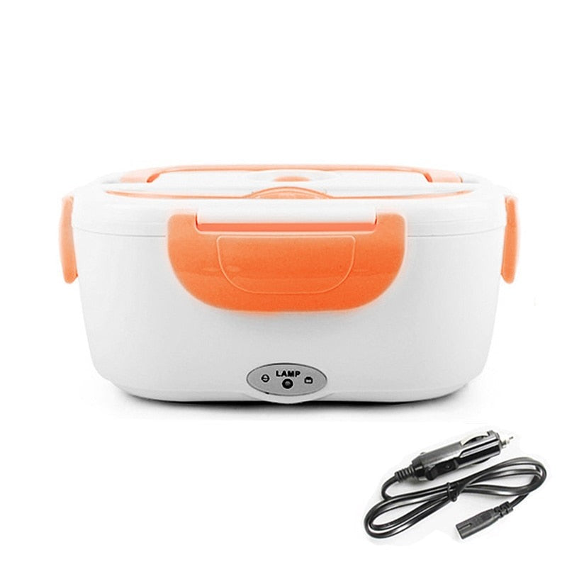 Lunch box chauffante allume-cigare en inox, 1 L, 40 W