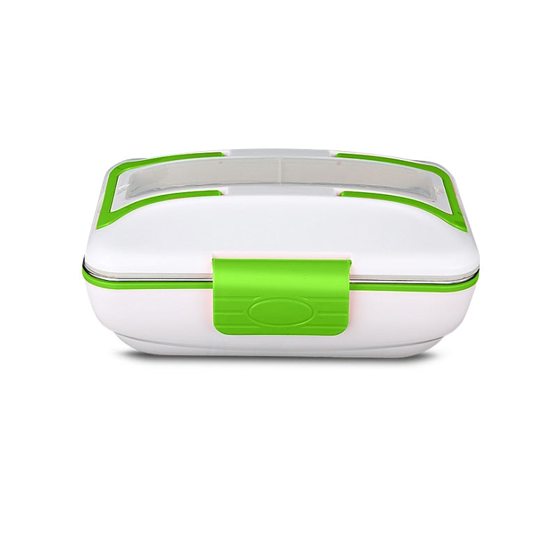 Lunch box chauffante en inox 220 V, 700 g, set de table