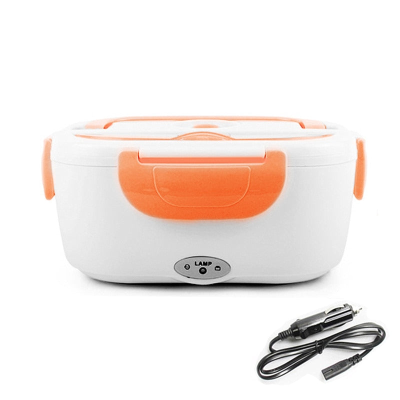 Lunch box chauffante allume-cigare en inox, 1 L, 40 W