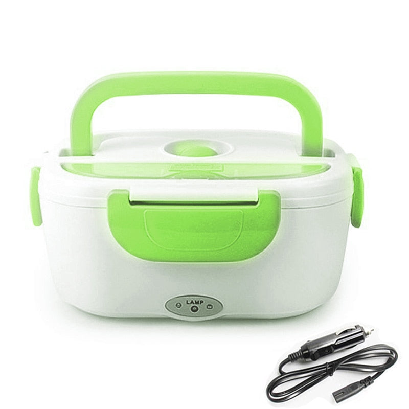 Lunch box chauffante allume-cigare en inox, 1 L, 40 W