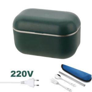 Lunch box chauffante rapide 220 V en inox, 48 W