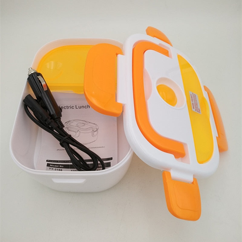 Lunch box chauffante allume-cigare en inox, 1 L, 40 W