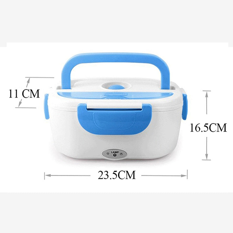 Lunch box chauffante allume-cigare en inox, 1 L, 40 W
