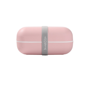 Boîte à repas bento 300 ml à couvercle aimanté, six coloris