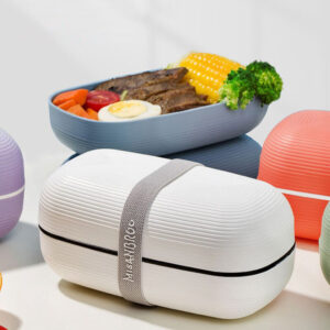 Boîte à repas bento 300 ml à couvercle aimanté