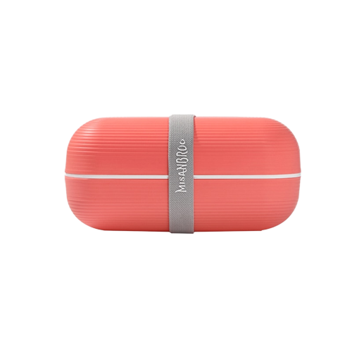 Boîte à repas bento 300 ml à couvercle aimanté, six coloris