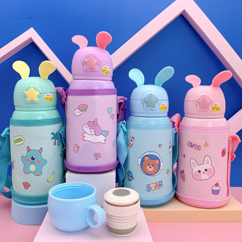 Gourde isotherme enfant 500 ml Mr Lapin