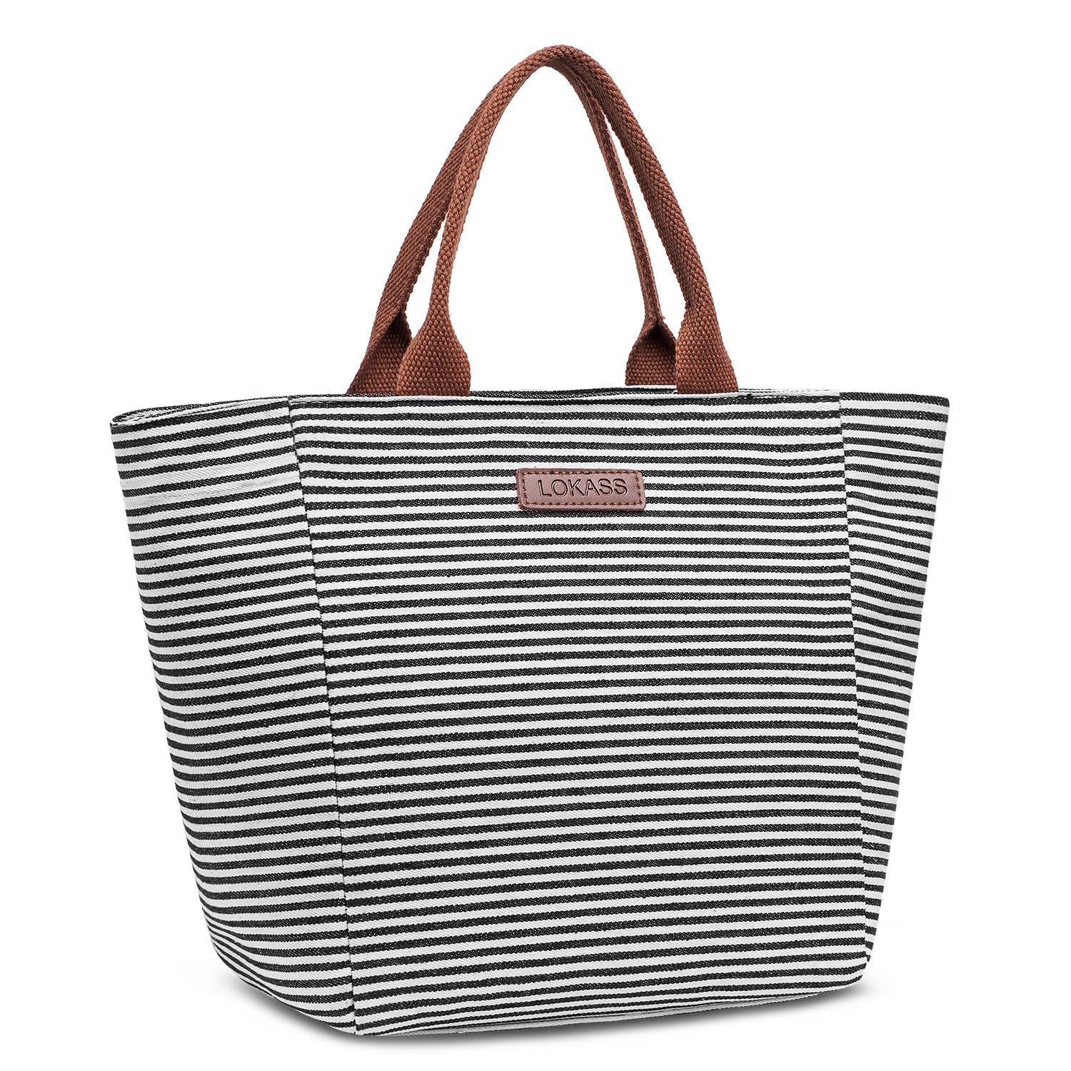 Grand sac à main isotherme chic, noir ou rouge