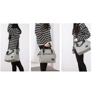 Petit sac isotherme en toile avec compartiment à glace