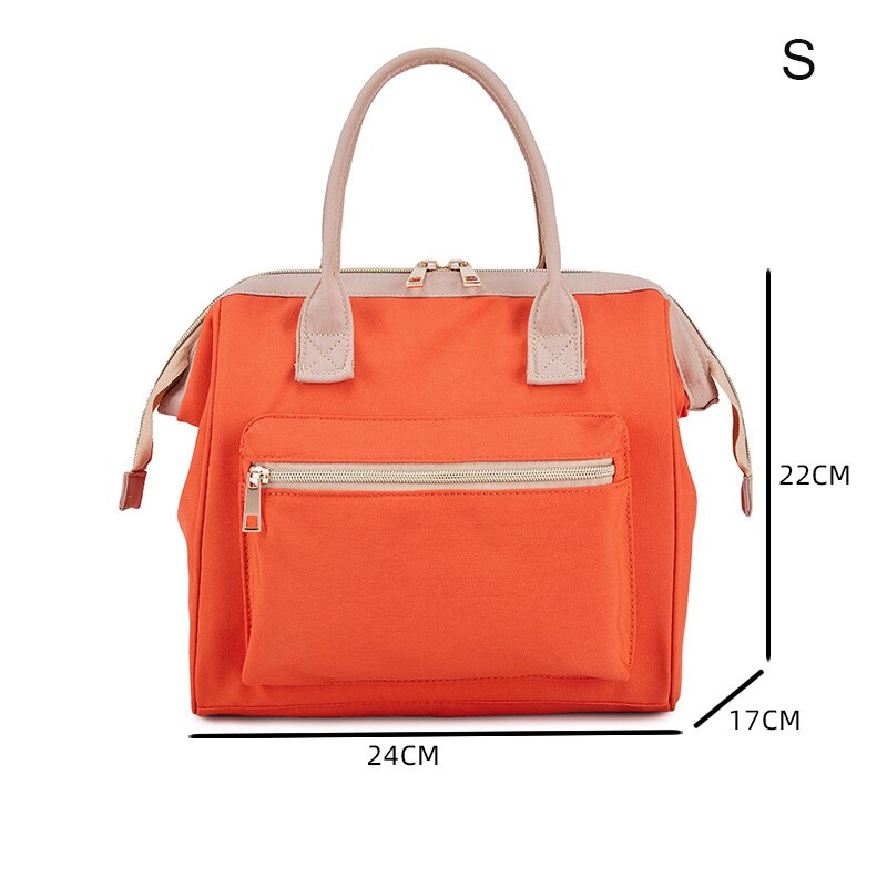 Sac à lunch étanche en nylon à large bandoulière