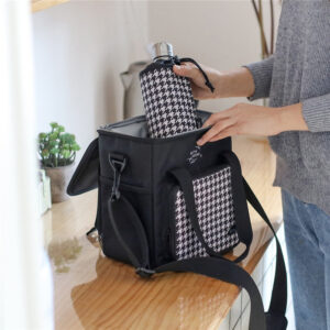 Lunch bag pour repas en trois formats, sangle réglable