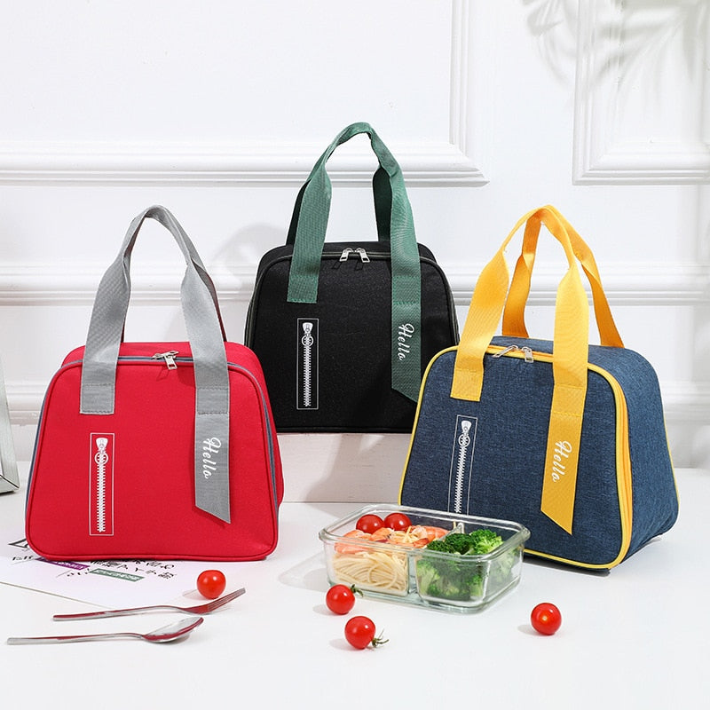 Lunch bag étanche pour enfant, bandoulière réglable, cinq coloris