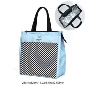 Lunch bag pour repas en trois formats, sangle réglable