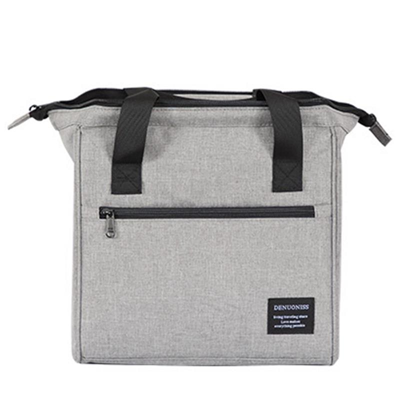Petit sac isotherme en toile avec compartiment à glace