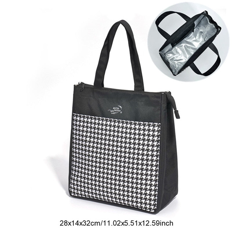 Lunch bag pour repas en trois formats, sangle réglable