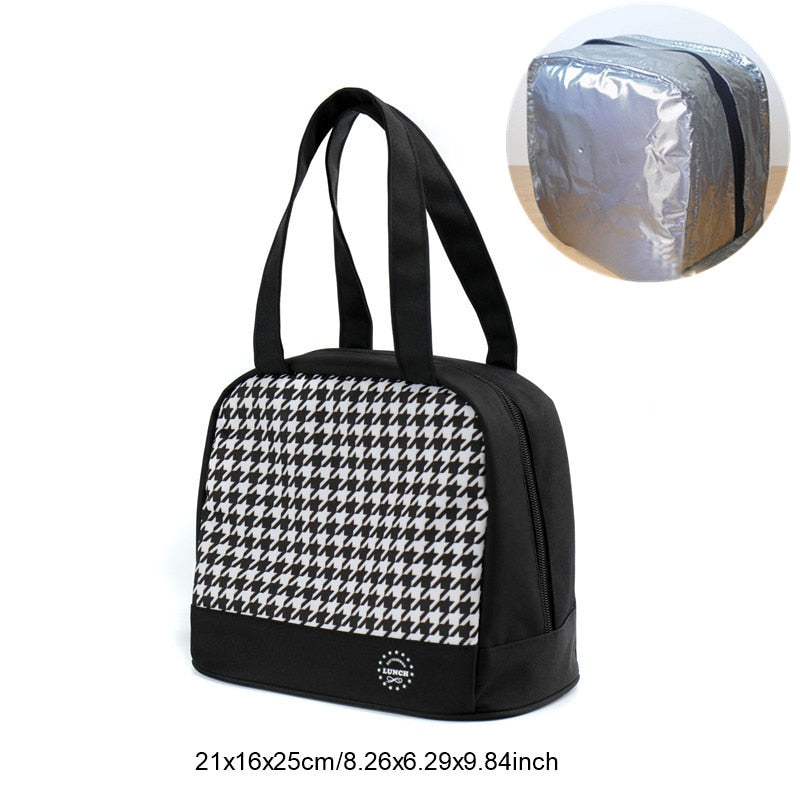 Lunch bag pour repas en trois formats, sangle réglable