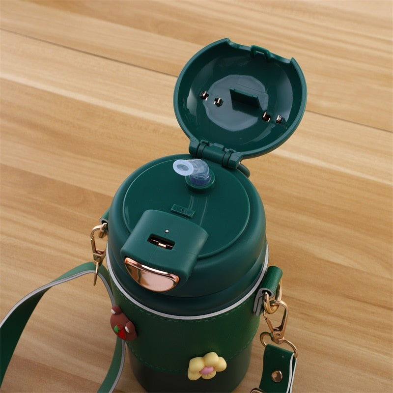 Gourde isotherme enfant 500 ml en inox, quatre coloris