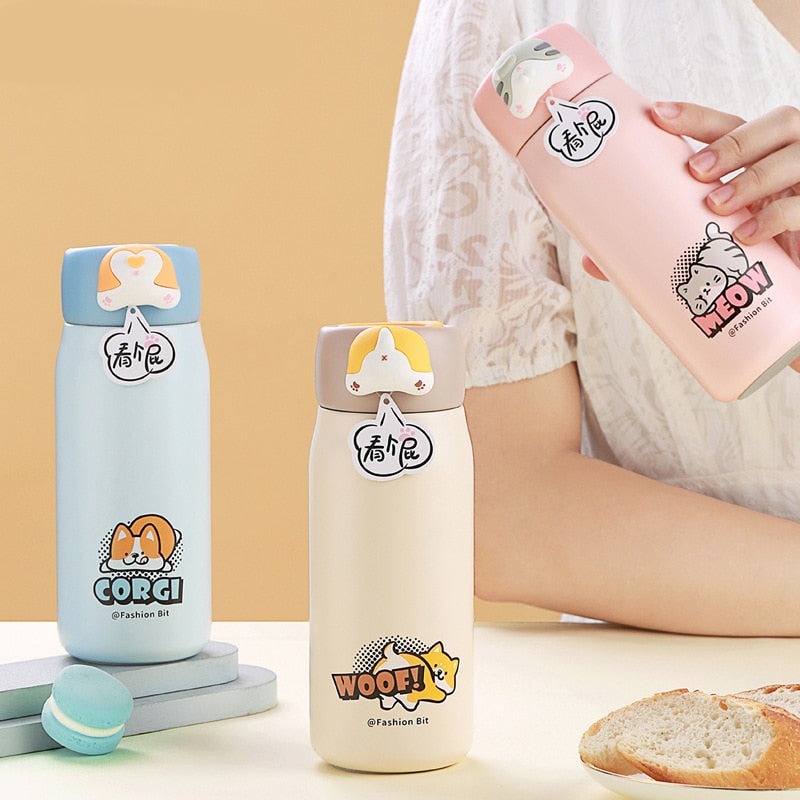 Gourde isotherme enfant 380 ml Kawaii