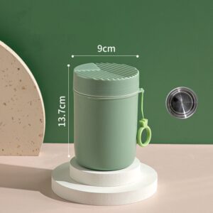 Boîte à déjeuner isotherme enfant en inox, vert, orange ou bleu