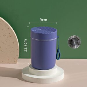 Boîte à déjeuner isotherme enfant en inox, vert, orange ou bleu