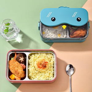 Boîte à lunch isotherme 800 ml en inox, avec ou sans sac
