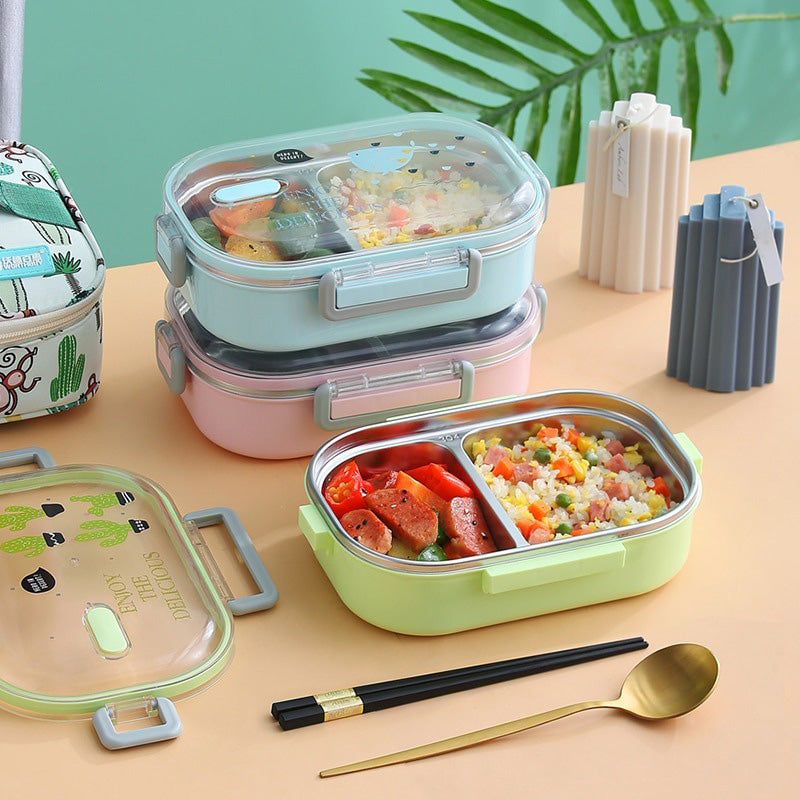 Boîte repas isotherme enfant en vert, bleu ou rose