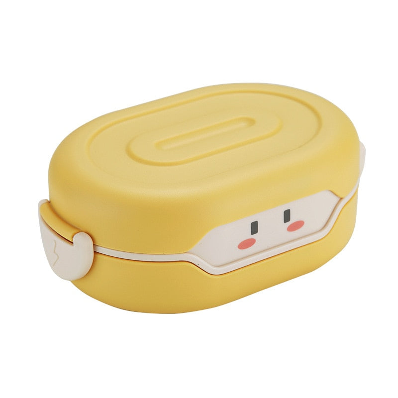 Boîte repas isotherme bébé 780 ml, vert, jaune ou rose