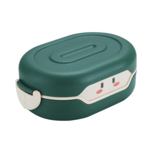 Boîte repas isotherme bébé 780 ml, vert, jaune ou rose