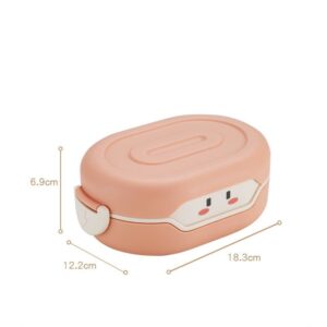 Boîte repas isotherme bébé 780 ml, vert, jaune ou rose
