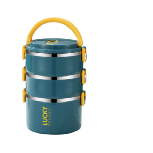 Sac isotherme écolier en polyester, jaune ou bleu, 1 à 4 couches