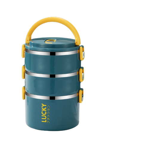 Sac isotherme écolier en polyester, jaune ou bleu, 1 à 4 couches