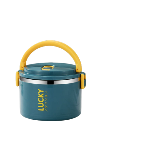 Sac isotherme écolier en polyester, jaune ou bleu, 1 à 4 couches
